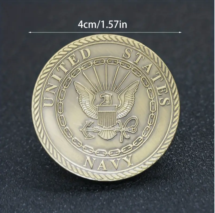 United States Navy Proud Popeye the Sailor Man Challenge Coin