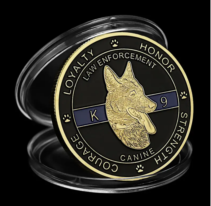 K-9, Protector of Law Enforcement, Guardians Of The Night Commemorative Challenge Coin