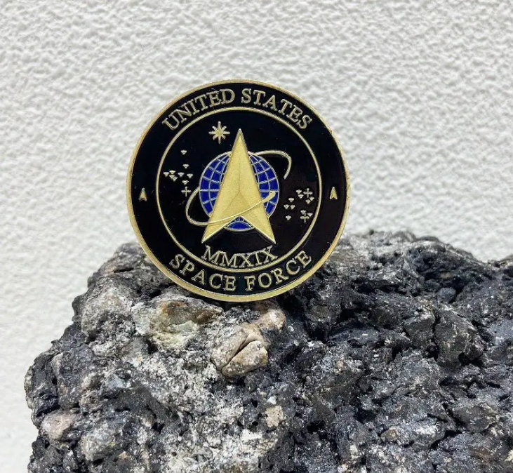 United States of America Space Force Armed Forces Prayer Challenge Coin