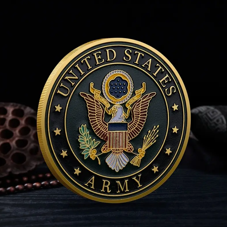 United States Army Military Police Corps - Symbol of Service Challenge Coin