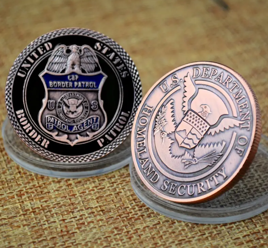 Border Patrol Agent Challenge Coin