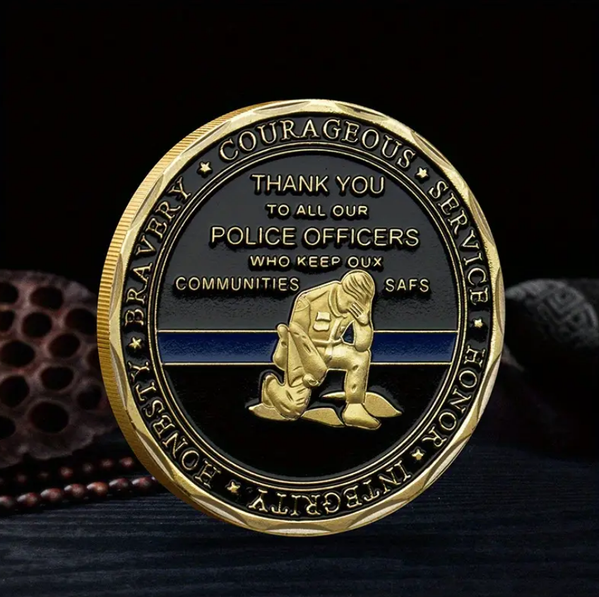 Thank You to All Our Police Officers Challenge Coin
