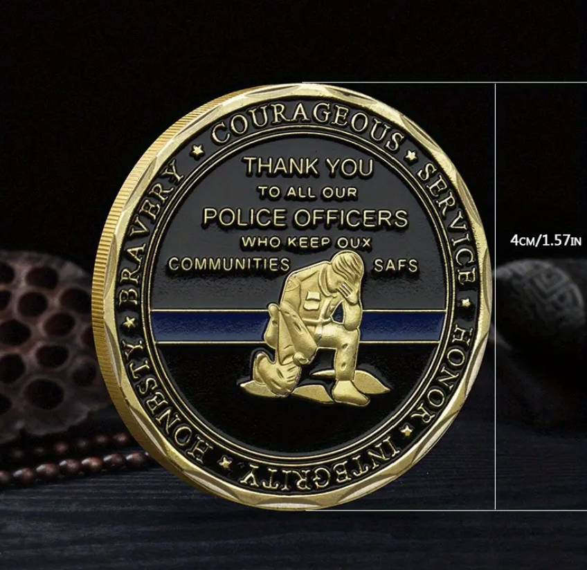 Thank You to All Our Police Officers Challenge Coin