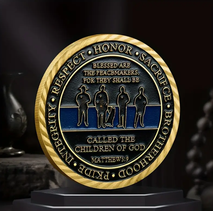 “I Fear No Evil” Police Officer Hero Challenge Coin Gift